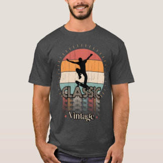 ヴィンテージ クラシック スケート ファミリー Tシャツ