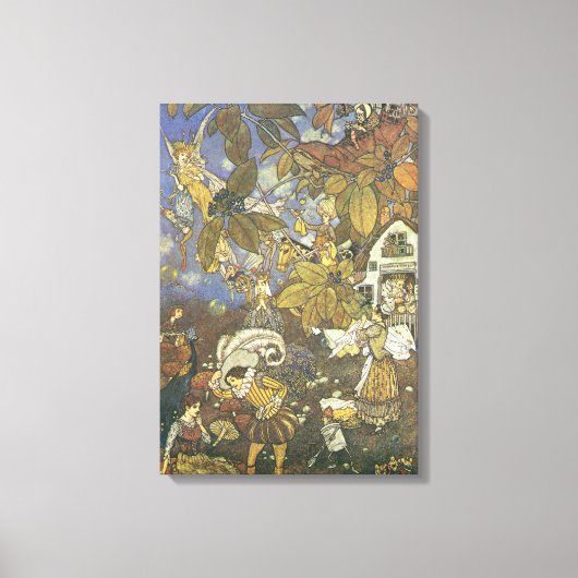 ヴィンテージ クラシック ストーリーブック キャラクター, エドモンド・デュラック キャンバスプリント (正面)