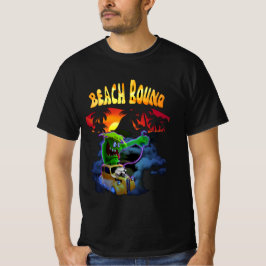 ヴィンテージ クラシック ビーチ ホットロッド Tシャツ