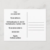 ヴィンテージ&クラシック 新居のはがき 案内ポストカード (裏面)