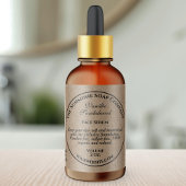 ヴィンテージ クラフト紙スタイル ドロッパーボトルラベル ラベル