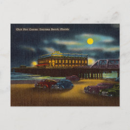 ヴィンテージ，クラブピアカジノ，デイトナビーチ，フロリダ ポストカード