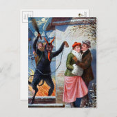 ヴィンテージ クランプス アタック ポストカード (正面/裏面)