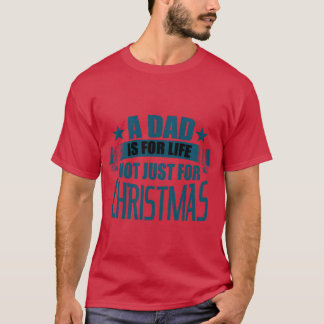 ヴィンテージ クリスマスのパパ Tシャツ