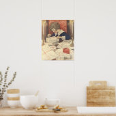 ヴィンテージ・クリスマスイブ・チャイルド、ジェシー・ウィルコックス・スミス ポスター (キッチン)