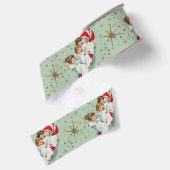 ヴィンテージ クリスマスエンジェルス グログランリボン (裏面)
