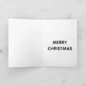 ヴィンテージ クリスマスカード カード (内部)