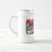 ヴィンテージ クリスマスツリー ビールジョッキ (左)