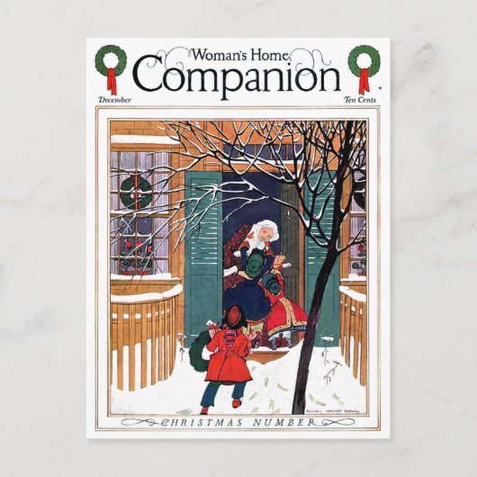 ヴィンテージ「クリスマスナンバー」アットグランドマスハウス» シーズンポストカード (正面)