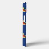 ヴィンテージ クリスマスパターン ロウソクとホーリー Case-Mate iPhoneケース (裏面 / 右)