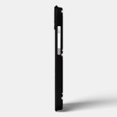 ヴィンテージ クリスマスパターン、陽気なサンタクロース Case-Mate iPhoneケース (裏面 / 左)