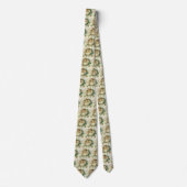 ヴィンテージ・クリスマスビクトリアン姉妹 ネクタイ (正面)