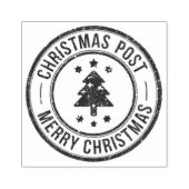ヴィンテージ クリスマスポスト ラバースタンプ (インプリント)