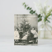 ヴィンテージ「クリスマス違う」の写おもしろい真 シーズンポストカード (スタンド正面)