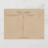 ヴィンテージ「クリスマス違う」の写おもしろい真 シーズンポストカード (裏面)