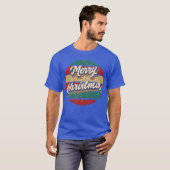 ヴィンテージ クリスマス おもしろ Tシャツ (正面フル)