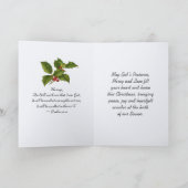 ヴィンテージ・クリスマス「まだ知っている」バイブル・バース シーズンカード (内部)