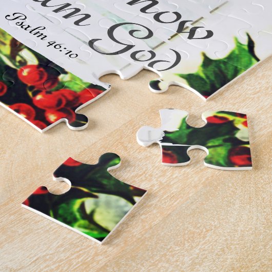 ヴィンテージ・クリスマス「まだ知っている」バイブル・バース ジグソーパズル (側面)