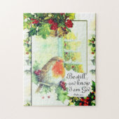 ヴィンテージ・クリスマス「まだ知っている」バイブル・バース ジグソーパズル (縦)