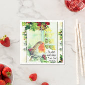 ヴィンテージ・クリスマス「まだ知っている」バイブル・バース スタンダードカクテルナプキン (インサイチュ)