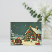 ヴィンテージ クリスマス イラスト (スタンド正面)