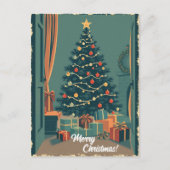 ヴィンテージ クリスマス イラスト (正面)
