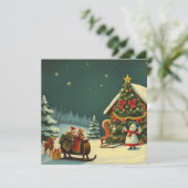 ヴィンテージ クリスマス イラスト (スタンド正面)