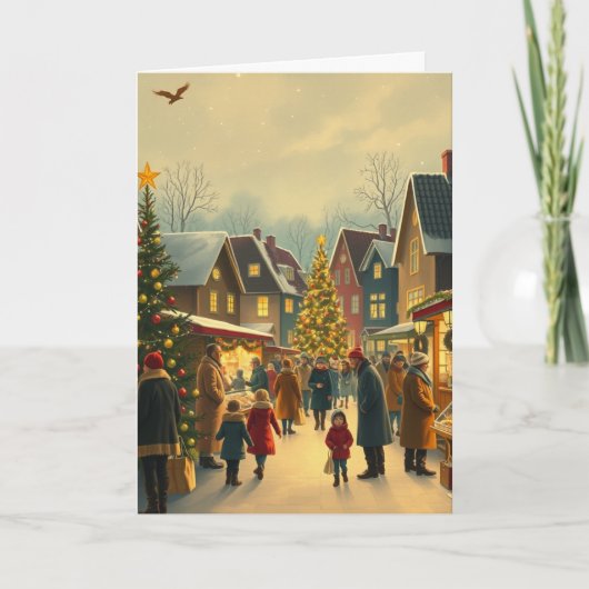 ヴィンテージ クリスマス イラスト (正面)