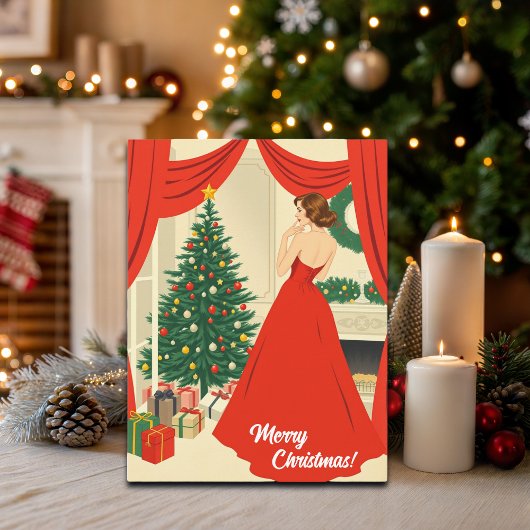 ヴィンテージ クリスマス イラスト