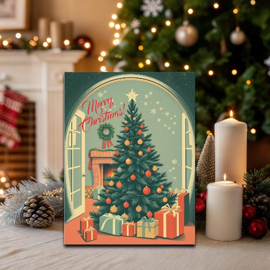ヴィンテージ クリスマス イラスト