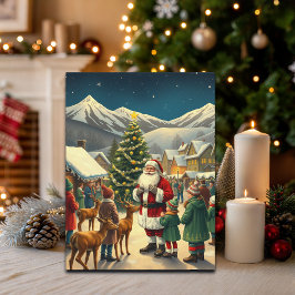 ヴィンテージ クリスマス イラスト