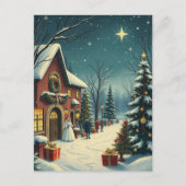 ヴィンテージ クリスマス イラスト (正面)