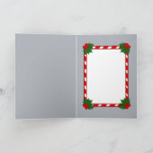 ヴィンテージ クリスマス イラスト カード (内部)