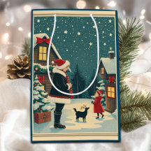 ヴィンテージ クリスマス イラスト
