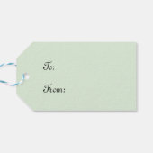 ヴィンテージ・クリスマス・キャッツ、アーサー・ティエール ギフトタグ (裏面横)