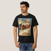 ヴィンテージ クリスマス クリスマスの前夜 Tシャツ (正面フル)