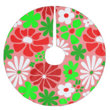 ヴィンテージ クリスマス グルービー 1960年代 花柄