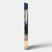 ヴィンテージ クリスマス、ゴールドの星に囲まれた美しい天使 Case-Mate iPhoneケース (裏面 / 左)