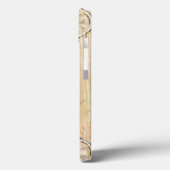 ヴィンテージ クリスマス、サンタクロースの自転車乗り Case-Mate iPhoneケース (裏面 / 左)