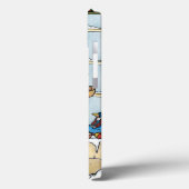 ヴィンテージ クリスマス, サンタクロース おもちゃ 木靴 Case-Mate iPhoneケース (裏面 / 左)