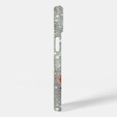 ヴィンテージ クリスマス、サンタクロース ホース オープン そり Case-Mate iPhoneケース (裏面 / 右)