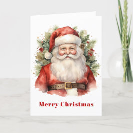 ヴィンテージ クリスマス サンタクロース 微笑み