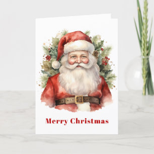 ヴィンテージ クリスマス サンタクロース 微笑み