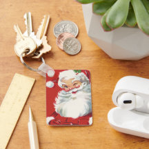 ヴィンテージ クリスマス サンタクロース 陽気でウインク