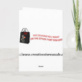 ヴィンテージ: クリスマス- シーズンカード (裏面)