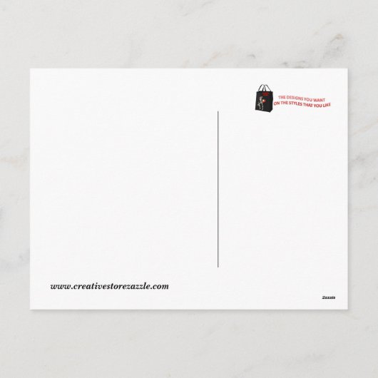 ヴィンテージ:クリスマス – シーズンポストカード (裏面)