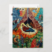 ヴィンテージ：クリスマス –  シーズンポストカード (正面/裏面)