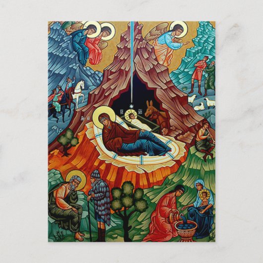 ヴィンテージ：クリスマス –  シーズンポストカード (正面)