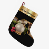 ヴィンテージ クリスマス ソックス (正面 (吊り時))