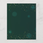 ヴィンテージ クリスマス ソリ、ヤドリギ 雪の結晶 (裏面)
